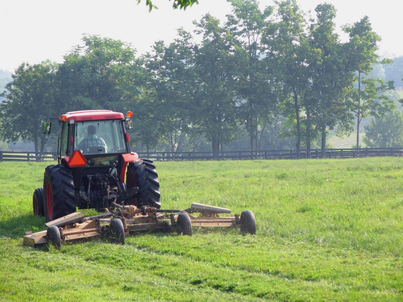 Tractor Mowing in Calvert County, MD
